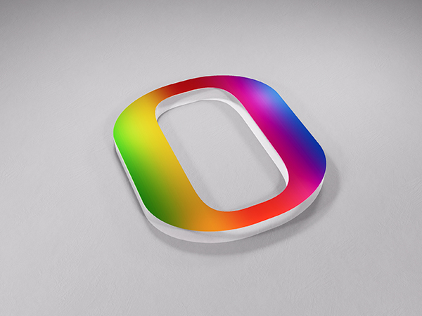 AC-03 Acrylic Front Colored Letter